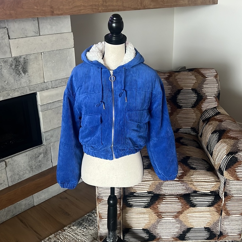 Lone Tree Corduroy Blue Jacket